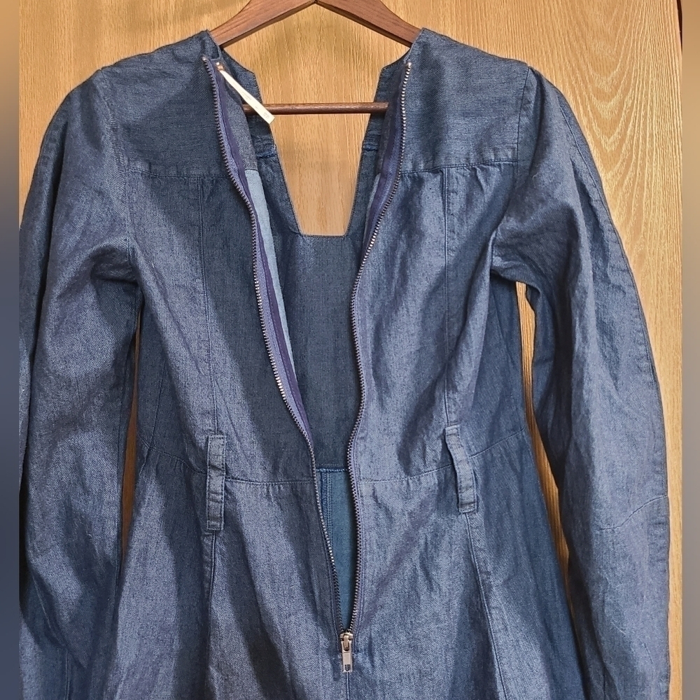 Free People Karmen Chambary Denim Dress - Picture 6 of 10